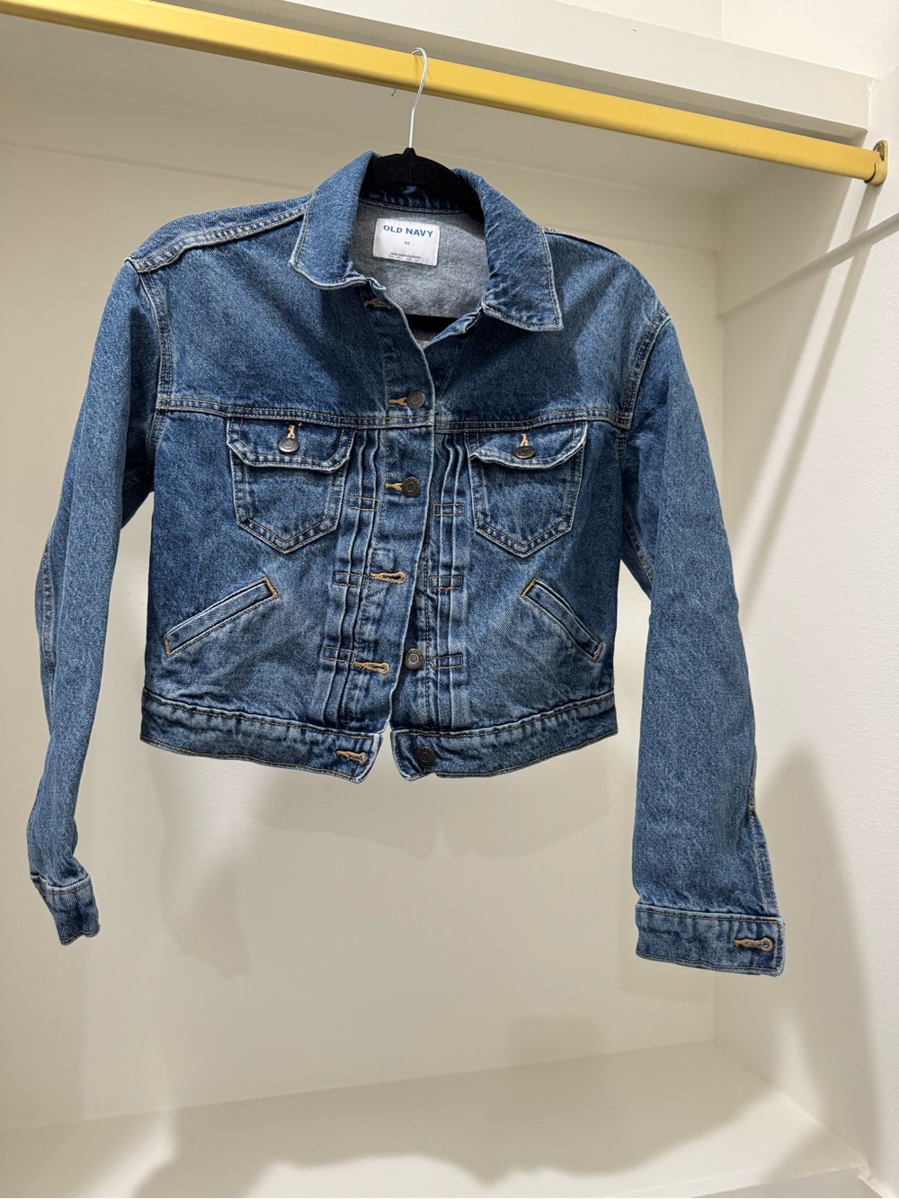 Old Navy Women's Medium Blue Denim Jean Jacket